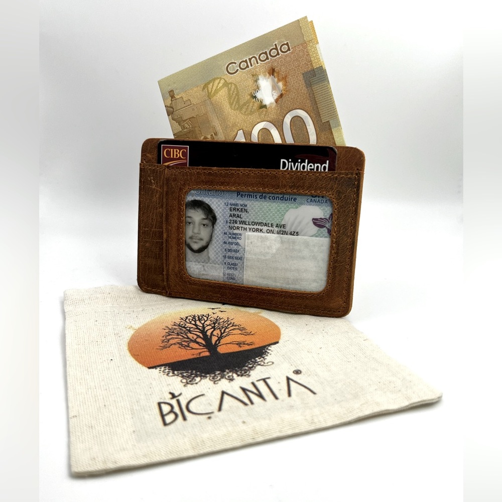 Leather Cardholder and Wallet